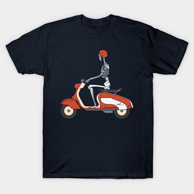 Chilly Ride T-Shirt by MonkeyColada